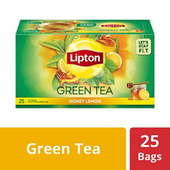 LIPTON GREEN TEA HON LEM 25PC