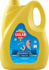 Gulab Groundnut Oil 5litre (સીંગ તેલ) 