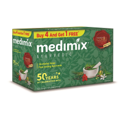 MEDIMIX AYURVEDIC SOAP 125GX5
