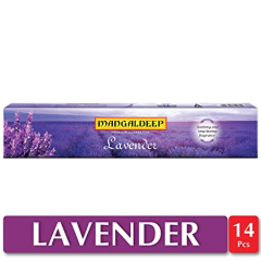 Mangaldeep Lavender Agarbatti - 14 Sticks