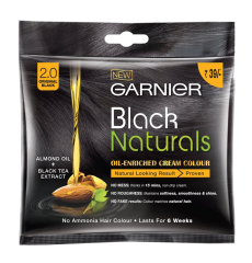 Garnier Black Naturals Hair Color, Shade 2, 20ml+20g