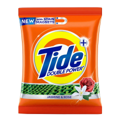  Tide Plus Detergent Washing Powder with Extra Power Jasmine and Rose Pack - 500 g