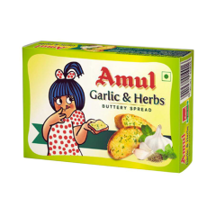 Amul Buttery Spread - Garlic & Herbs, 100 g 