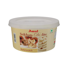 Amul Shrikhand Delite Butterscotch, 200 g