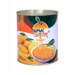 APMC AMRUTAM Yellow Kesar Mango Pulp 850G