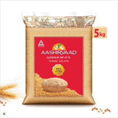 Aashirvaad Atta - Whole Wheat-5kg
