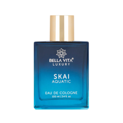 Bella Vita Luxury Skai Aquatic Eau De Cologne Unisex Perfume for Men & Women , 100 Ml