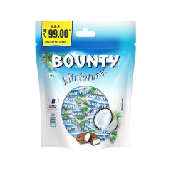 Bounty Miniatures Coconut Filled Chocolates - 100g