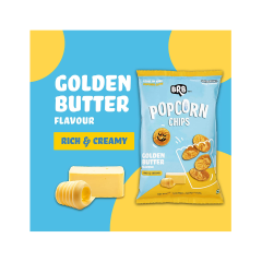 BRB Popcorn Chips -Popcorn Upgraded 48 Grams | Golden Butter 