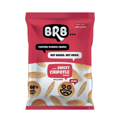 BRB Popped Chips Sweet Chipotle Flavour, 52 g