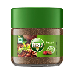 BRU Instant Pure Coffee, 25 g Jar