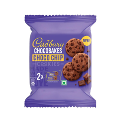Cadbury Chocobakes Chocobakes Choco Chip Cookies - Delicious Treat, 167 g