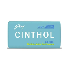 Cinthol Cool Menthol + Active Deo Fragrance Soap, 40G