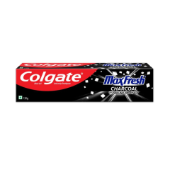 Colgate MaxFresh Charcoal Toothpaste - With Cooling Crystals, Fights Cavities, 130 g