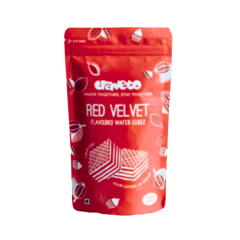 Craveto Red Velvet Wafer Cubes 75gm