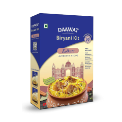  Daawat Biryani Kit Kolkata |  Ready in 30 min | Ready to Cook | 334gm