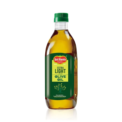 Del Monte Extra Light Olive Oil - Rich In Antioxidants, Cholesterol & Trans Fat-Free, 500 ml