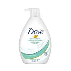 Dove Sensitive Skin Beauty Nourishing Body Wash - Effectively Soothes, 1 L