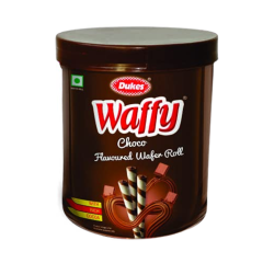 Dukes Waffy Rolls Jar – Chocolate, 250 g