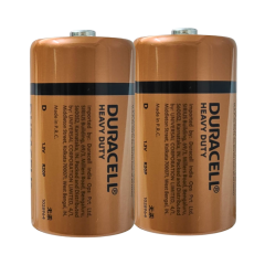 Duracell Heavy Duty D Size battery  2PCS