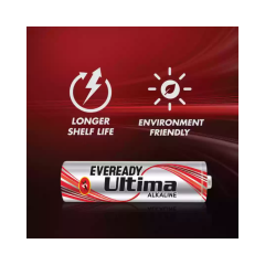 Eveready 2112 AAA Ultamia Alkaline Battery Cells 1PCS