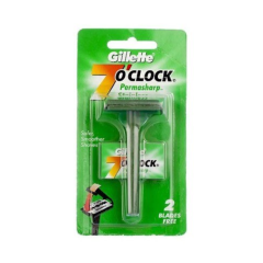 Gillette 7 O'Clock - Permasharp Manual Shaving Razor 1 Pc