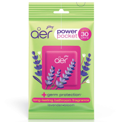 Godrej aer power pocket Bathroom Fragrance Lavender Bloom 10 g