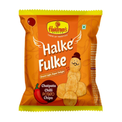 Haldirams Halke Fulke - Chatpat Chilli Potato Chips 15G