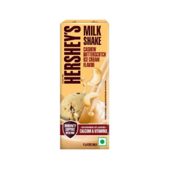 Hersheys Milkshake - Cashew Butterscotch Ice Cream Flavor, 180 ml