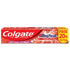 Colgate Maxfresh Spicy Fresh Red Gel Toothpaste (70G+14G)84GM