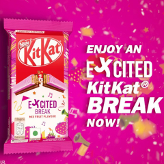 Nestle Kitkat - Excited Break  Mix Fruit Flavour, 27.5g Pouch