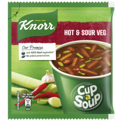 Knorr Hot & Sour Veg Cup-A-Soup 11G