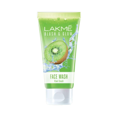 Lakmé Blush & Glow Kiwi Freshness Gel Face Wash with Kiwi Extracts, 100 g