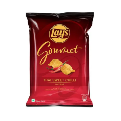 Lay's Gourmet Potato Chips - Thai Sweet Chilli, Crispy, 55 g