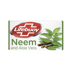 Lifebuoy Neem & Aloe Vera Soap Bar, 100% Better Skin Protection, 41g