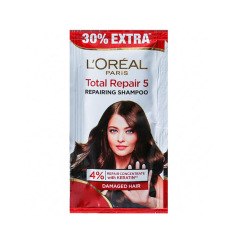 Loreal Paris Total Repair 5 Repairing Shampoo (Free 30% Extra) 5.5 ml