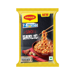MAGGI 2-Minute Spicy Garlic Noodles, 62 g