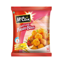 McCain Chili Garlic Potato Bites, 1.24 Kg