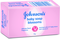 Johnson’s Baby Soap Blossoms with New Easy Grip Shape, 75g
