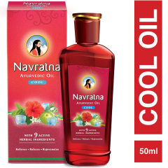 Navratna Ayurvedic Cool Hair Oil 50 Ml