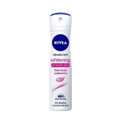 Nivea Whitening Smooth Skin Deodorant for Women, 150 milliliters