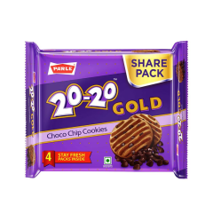 Parle 20-20 Gold Choco Chip Cookies 400 g