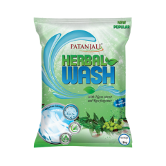 PATANJALI HERB DETERGENT POWDER WITH NEEM AND ROSE FLAVOUR, 2KG