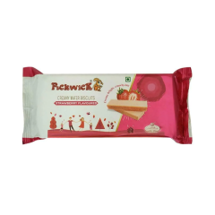 PICKWICK WAFER BISCUIT STRAWBERRY FLAVOUR, 75G
