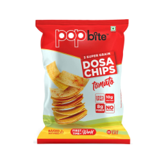 POP BITES DOSA CHIPS TOMATO, 60GM