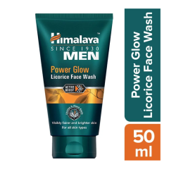 Himalaya Men Power Glow Licorice Face Wash, 50 ml