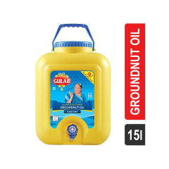 Gulab Groundnut Oil(સીંગ તેલ) 15kg jar