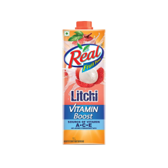 Real Fruit Power Vitamin Boost Litchi Juice 1 L