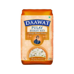Daawat Pulav Basmati Rice, 1 Kg