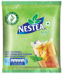 Nestle Nestea - Instant Iced Tea, Green Tea Mint Flavour,  400 g Pouch